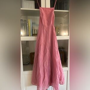 Commense Pink Maxi Dress NWT NEW SIZE SMALL